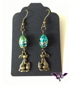 Dragophelion Designs Easter Bunny Earrings