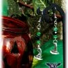 Dragophelion Designs Halloween Witch Hat Earrings