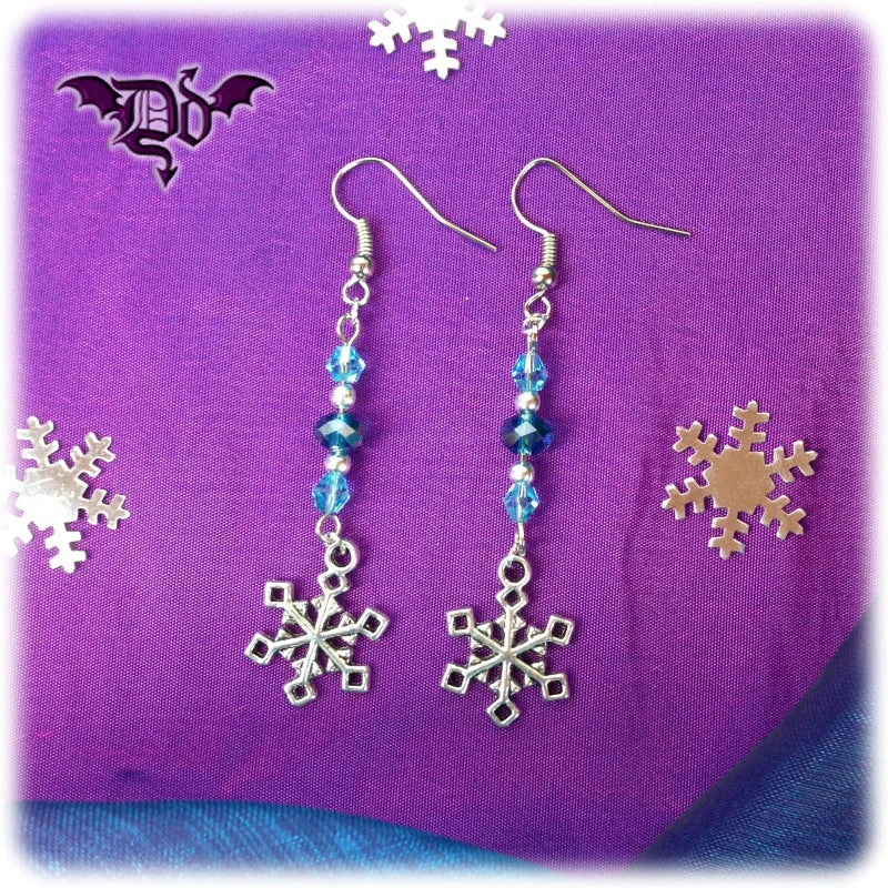 Dragophelion Designs Winter Frost Snowflake Earrings 4 Dragophelion Designs Winter Frost Snowflake Earrings