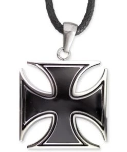 Echt EtNox Black Iron Cross Pendant