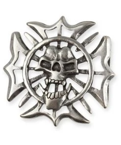 Gothic Jewellery Echt EtNox Iron Skull Belt Buckle