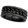 Echt EtNox Black Mesh Steel Ring Gothic Jewellery 1 Echt EtNox Black Mesh Steel Ring Gothic Jewellery
