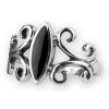 Echt EtNox Black Onyx Sterling Silver Ring All Jewellery
