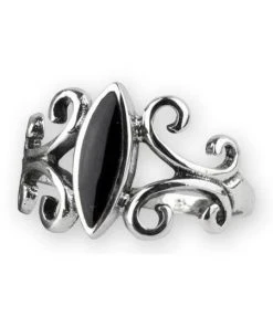 Echt EtNox Black Onyx Sterling Silver Ring All Jewellery