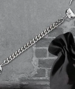 Gothic Jewellery Echt EtNox Chained And Locked Handcuff Bracelet