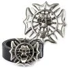 Gothic Jewellery Echt EtNox Iron Skull Belt Buckle