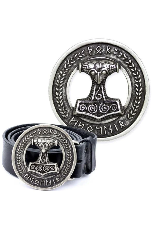 Echt EtNox Mj��lnir Viking Belt Buckle 3 Echt EtNox Mj��lnir Viking Belt Buckle