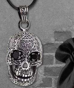 Echt EtNox Black Eyed Skull Necklace