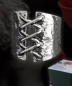Echt EtNox Story Of O Corset Ring Gothic Jewellery