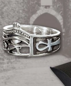 Gothic Jewellery Echt EtNox Eye Of Horus Ring
