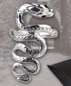 Echt EtNox Big Snake Ring Sterling Silver Gothic Jewellery