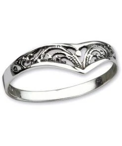 Echt LuxXL Elfish Sterling Silver Ring All Jewellery