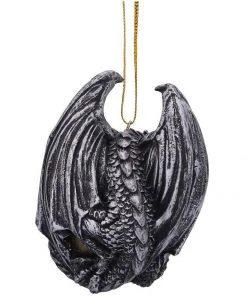 Nemesis Now Elden Festive Hanging Dragon Ornament