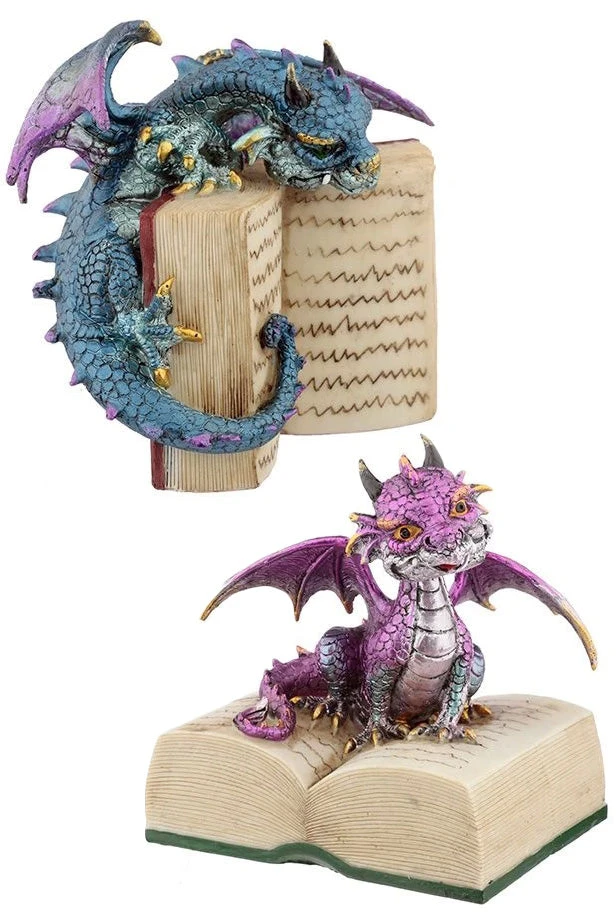 Puckator All Homeware Elements Dragon With Book 3 Puckator All Homeware Elements Dragon With Book
