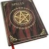 Nemesis Now All Homeware Embossed Pentagram Spell Book Journal