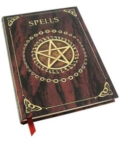 Nemesis Now All Homeware Embossed Pentagram Spell Book Journal