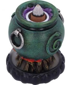 Nemesis Now Emerald Cauldron Backflow Incense Burner All Homeware
