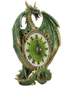 Nemesis Now Emerald Chronology Dragon Clock
