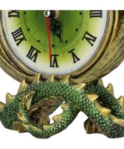 Nemesis Now Emerald Chronology Dragon Clock