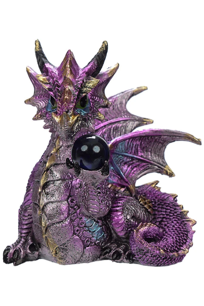 Puckator Enchanted Nightmare Dragon Purple Crystal Soothsayer 3 Puckator Enchanted Nightmare Dragon Purple Crystal Soothsayer