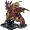 Puckator All Homeware Enchanted Nightmare Red Dragon Crystal Rock Soothsayer