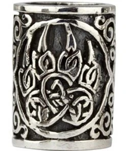 Echt EtNox Bear Claw Silver Beard/Hair Bead