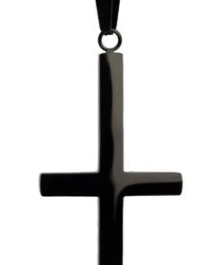Echt EtNox Inverted Black Cross Pendant All Jewellery