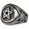 Echt EtNox Big Pentagram Ring All Jewellery