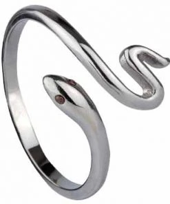 Echt EtNox Small Snake With Zirconia Ring