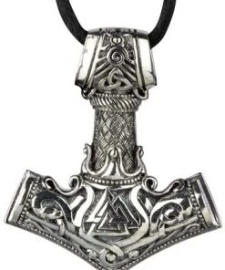 Echt EtNox Thors Hammer Silver Pendant