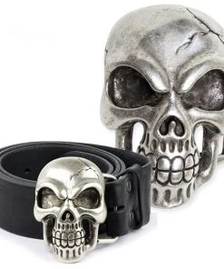 Echt EtNox Skull Belt Buckle Pirate Costumes