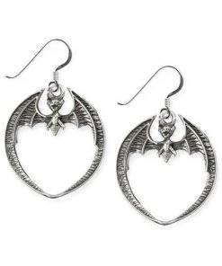 Echt EtNox Bat Earrings Sterling Silver