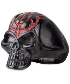 Echt EtNox Black Skull Ring