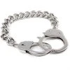 Gothic Jewellery Echt EtNox Chained And Locked Handcuff Bracelet