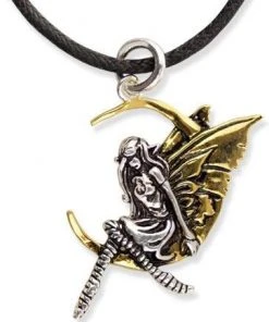 Echt All Jewellery EtNox Elf In Moon Pendant