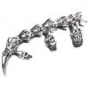 Echt EtNox Metal Spine Armour Ring Gothic Jewellery