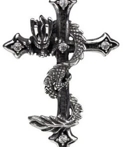 Echt EtNox Dragon Cross Pendant All Jewellery