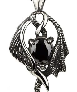 Echt EtNox Wing Pendant Black