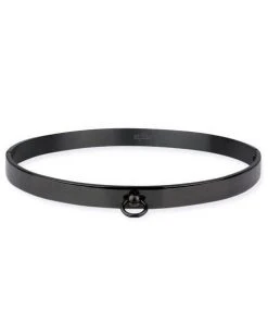 Echt EtNox Story Of O Black Steel Ring Fetish Choker