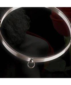 Echt EtNox Story Of O Steel Ring Fetish Choker Gothic Jewellery