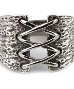 Echt EtNox Story Of O Corset Ring Gothic Jewellery