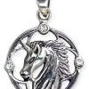 Echt EtNox Unicorn Pendant Sterling Silver Gothic Jewellery