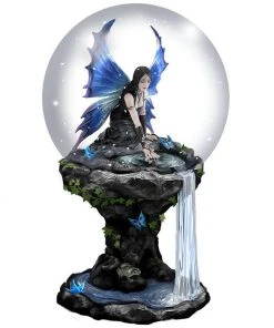 Nemesis Now All Homeware Anne Stokes Immortal Flight Snow Globe 100mm