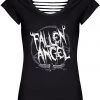 Grind Ladies Gothic Clothing Fallen Angel T-Shirt