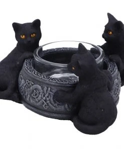 Nemesis Now Familiar Trio Cat Tea Light Holder