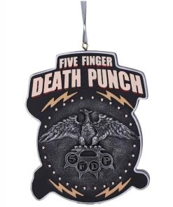 Nemesis Now All Homeware Five Finger Death Punch Hanging Ornament