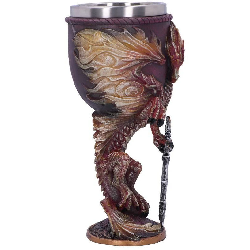 Nemesis Now Dining & Barware Ruth Thompson Flame Blade Dragon Goblet 6 Nemesis Now Dining & Barware Ruth Thompson Flame Blade Dragon Goblet