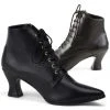 Funtasma Victorian 35 Boots Black Gothic Boots