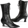 Gothic Boots Funtasma Victorian 120 Boots Black 2 Gothic Boots Funtasma Victorian 120 Boots Black