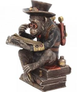 Nemesis Now Steampunk Chimpanzee Scholar Steampunk Homeware